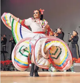  ??  ?? Mariachi Christmas is celebratin­g its 20th year at Popejoy Hall.