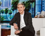  ?? John Locher/Associated Press 2016 ?? Ellen DeGeneres’ “Ellen’s Last Stand…Up” tour is part of DeGeneres’ slow return to stand-up.