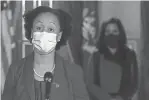  ?? PROVIDED BY OFFICE OF THE GOVERNOR ?? Overall, long-term care facilities still have the most ongoing COVID-19 outbreaks, said Dr. Joneigh Khaldun, the state’s chief medical executive.