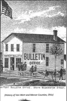  ?? ?? Photo provided/Mercer County Historical Society Harrison Frech’s newest history book, last three chapters reviewed.