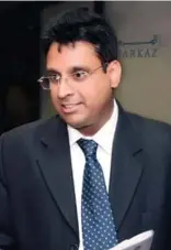  ??  ?? MR Raghu, managing director of Marmore Mena Intelligne­ce