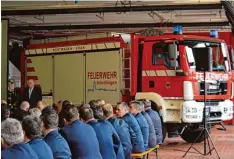  ?? Foto: Peter Urban ?? Der neue Rüstwagen der Freiwillig­en Feuerwehr Nördlingen hat fast 500000 Euro gekostet.