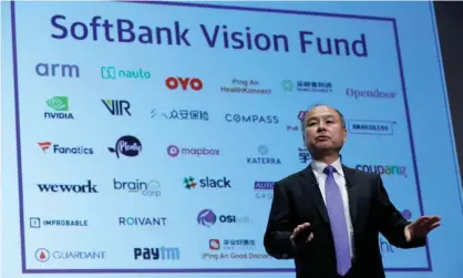  ?? Photograph: Kim Kyung Hoon/ Reuters ?? SoftBank’s founder Masayoshi Son. Investors are still reeling from some of the firm’s high profile failures.