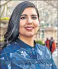  ??  ?? Arora Akanksha,audit coordinato­r at the UN and aspiring secretary-general