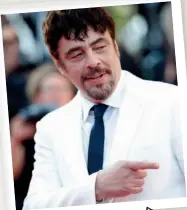  ??  ?? Benicio Del Toro