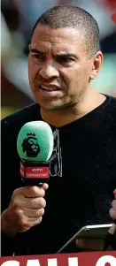  ?? GETTY IMAGES ?? Speaking out: Kirkland and Collymore