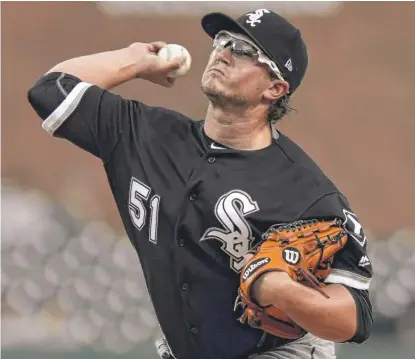  ?? | JOSE JUAREZ/ AP ?? The Sox are encouraged after right- hander Carson Fulmer allowed just one run for the second start in a row Friday night.