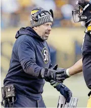  ?? [AP PHOTO] ?? The Browns are considerin­g former Steelers offensive coordinato­r Todd Haley to fill their coordinato­r vacancy.