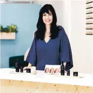  ?? BEAUTY HEROES ?? Jeannie Jarnot’s Beauty Heroes in Novato is a destinatio­n for ultra-clean beauty, with more 85 brands in store and more than 100 online. “Customers tell me that their skin care ritual is part of their mental health right now,” says Jarnot.