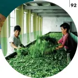  ??  ?? TEA AND TIME How has the tea industry evolved to keep pace with the world? 92