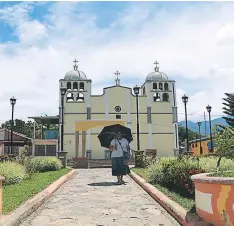  ??  ?? Así luce la hermosa iglesia del municipio de San Jerónimo, en Comayagua.