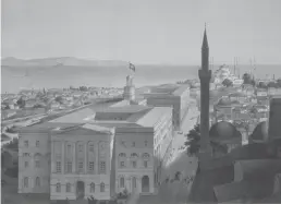  ??  ?? 1 Ayasofya’nın arkasında Darülfünun, mimar: Fossati Kardeşler, 1846-1865.