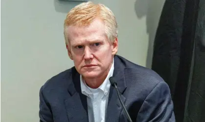  ?? ?? Alex Murdaugh gives testimony in his murder trial in Walterboro, South Carolina, in February. Photograph: Grace Beahm Alford/Reuters