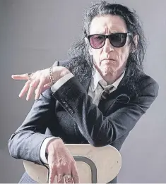  ??  ?? Wednesday sees the arrival of punk poet legend John Cooper Clark.