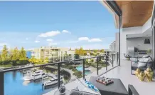  ??  ?? The penthouse at 4601/323 Bayview St, Hollywell, sold in a $2.1 million deal.
