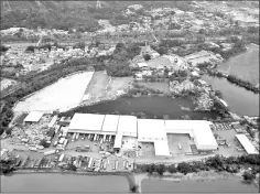  ??  ?? An aerial view shows plot of land in Hong Kong’s rural New Territorie­s in Hong Kong, China Nov 22, 2018 in this handout photo taken with a drone. — Liber Research Community/Handout via Reuters