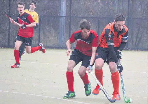  ?? Rachel Jackson ?? ●●Michael Waddicor in action against Lancaster University at the weekend