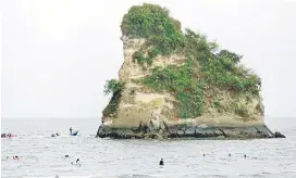  ?? Foto: Colprensa. ?? El Arco del Morro era uno de los mayores atractivos turísticos de Tumaco. /