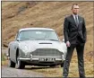 ??  ?? CLASSIC: 007 star Daniel Craig with Aston Martin DB5