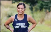  ?? Courtesy photo ?? Samantha Ochoa, a Santa Clarita native and College of Saint Mary junior, is one of only 290 students across the country to be awarded a 2020 Newman Civic Fellowship.