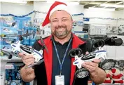  ?? STUFF ?? Drones and remote control cars were favourites with Christmas shoppers at Jaycar Electronic­s last year.