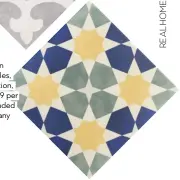  ??  ?? Brompton Goodwin tiles, V&A collection, around £49.99 per m2, The Branded Tile Company