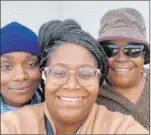  ?? Dana Jackson and Iris Alexander ?? Sisters Dana Jackson, from left, and Iris Alexander are pictured with their mother, Gwendolyn Alexander, in a family snapshot.