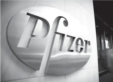  ?? ESPECIAL ?? La firma Pfizer, líder en México, creció en 2017 un 9%, el doble del mercado que llegó a un 4.5%.