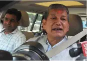  ??  ?? Uttarakhan­d chief minister Harish Rawat arrives at the CBI headquarte­rs for questionin­g in connection with the sting CD probe in New Delhi on Tuesday.