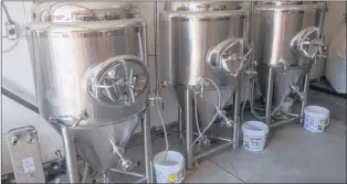  ?? KENN OLIVER/THE TELEGRAM ?? Quidi Vidi Brewing Co. recently added a three-barrel pilot system to its brew room, allowing it to experiment and perfect smaller batches of beer to offer in cans and on tap.