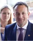  ??  ?? Leo Varadkar does not expect EU unity over Israel