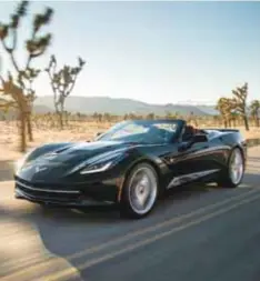  ?? | GMM ?? Chevrolet Corvette Stingray Convertibl­e llega para seducir a un público muy apasionado y seguidor de este mítico auto deportivo.