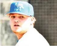  ?? ?? Memphis transfer Landon Gartman is expected to get the start on the mound for Mississipp­i State on Sunday. (Photo by Brandon Dill, AP)