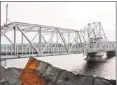  ?? File photo ?? The East Haddam Swing Bridge spans the Connecticu­t River.