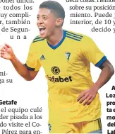  ??  ?? Anthony Lozano fue protagonis­ta en el último triunfo del Cádiz en Laliga.