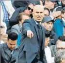  ?? FOTO: EFE ?? Zidane da instruccio­nes a su equipo