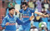  ?? AP ?? Kuldeep Yadav (left) and Yuzvendra Chahal have emerged as India’s primary ODI spinners in the recent few series.