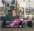  ??  ?? Force India collapsed in July and a new owner took over