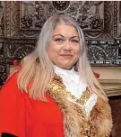  ?? ?? Mayor Cllr Louisa York