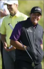  ?? THE ASSOCIATED PRESS ?? Phil Mickelson said he won’t use a driver during the four-day British Open at Royal Birkdale.
