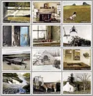  ?? SUBMITTED IMAGE ?? The new Andrew Wyeth Forever stamps.