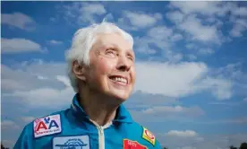  ??  ?? Wally Funk was denied a place on the Mercury 13 space programme in the 1960s because of her gender. Photograph: David Levene/the Guardian