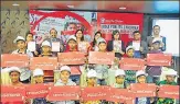  ?? HT ?? ▪ Children from various parts of the state participat­ed in the consultati­on held in Lucknow on Thursday.