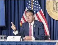  ?? Lev Radin / Pacific Press via Getty Images ?? Gov. Andrew Cuomo conceded on Monday that New York should have acted faster to provide data on deaths in New York nursing homes.