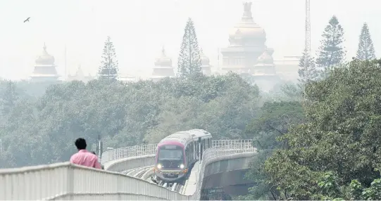  ?? DIBYANGSHU SARKAR/AFP/GETTY IMAGES ?? Bangalore, the former name of Bengaluru, the capital of the southern state of Karnataka, is India’s technology capital. It’s not on Prime Minister Justin Trudeau’s itinerary when he visits the subcontine­nt for a weeklong trip, which is a missed...