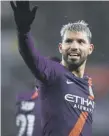  ??  ?? Sergio Aguero: Should be fit for Wembley semi-final.