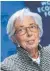  ?? FOTO: DPA ?? Christine Lagarde