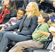  ??  ?? Nicole Kidman with Connor and Isabella in 2004