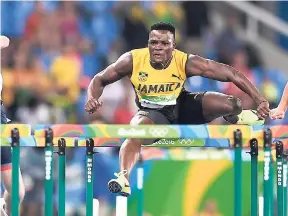  ??  ?? McLeod ... should win gold in the 110m hurdles.