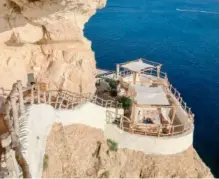  ??  ?? Cova d’en Xoroi is home to a sophistica­ted lounge halfway down a cliff.